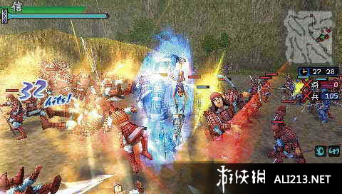 《王者天下 一骑斗千之剑》PSP截图