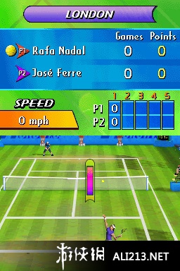 《纳达尔网球赛》NDS截图