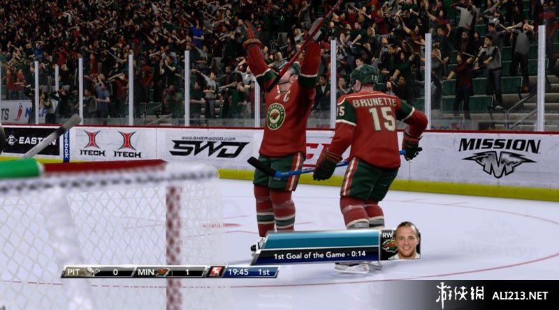 《北美冰球联赛2K9》PS3截图