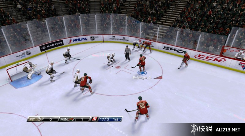 《北美冰球联赛2K9》PS3截图