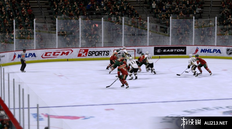 《北美冰球联赛2K9》PS3截图