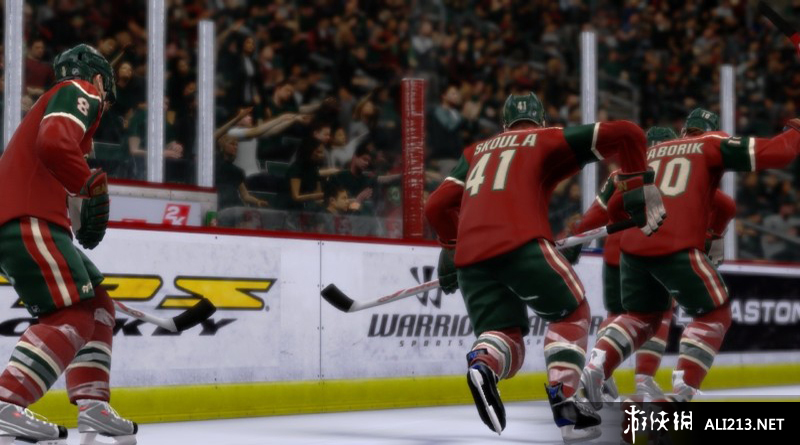 《北美冰球联赛2K9》PS3截图