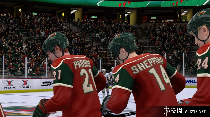 《北美冰球联赛2K9》PS3截图