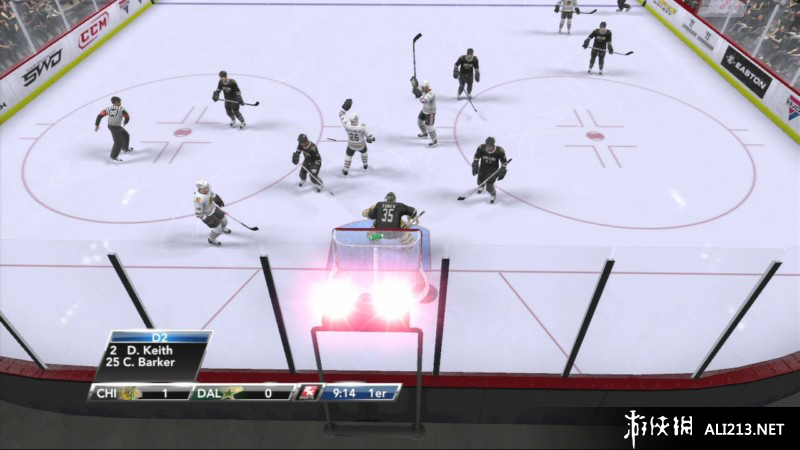 《北美冰球联赛2K9》PS3截图