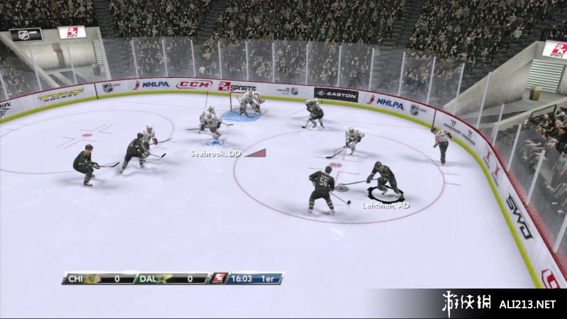 《北美冰球联赛2K9》PS3截图