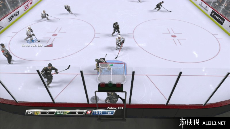 《北美冰球联赛2K9》PS3截图