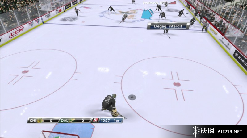 《北美冰球联赛2K9》PS3截图
