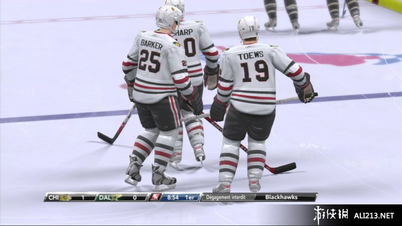 《北美冰球联赛2K9》PS3截图