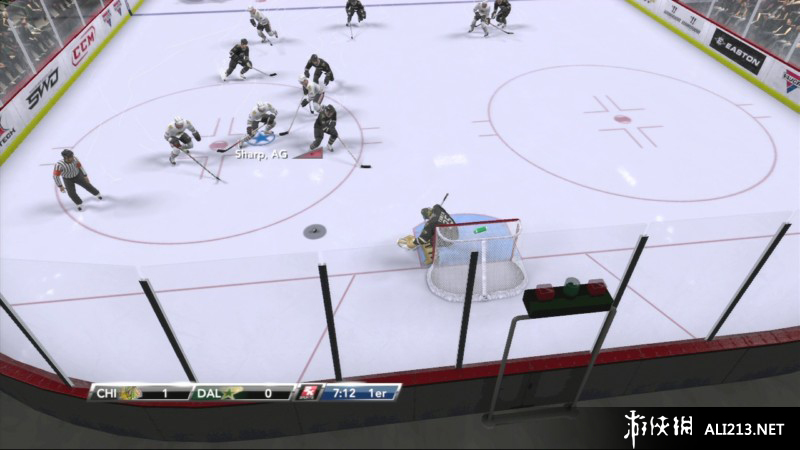 《北美冰球联赛2K9》PS3截图