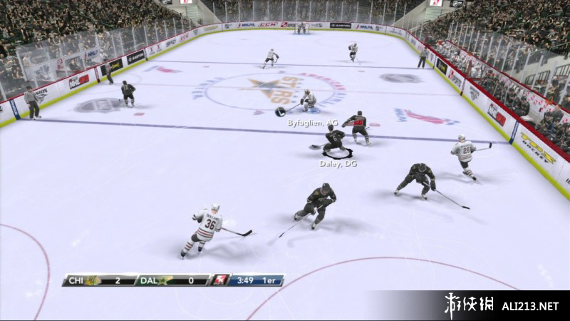 《北美冰球联赛2K9》PS3截图