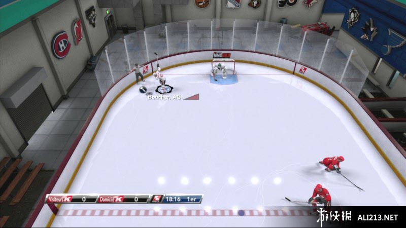《北美冰球联赛2K9》PS3截图