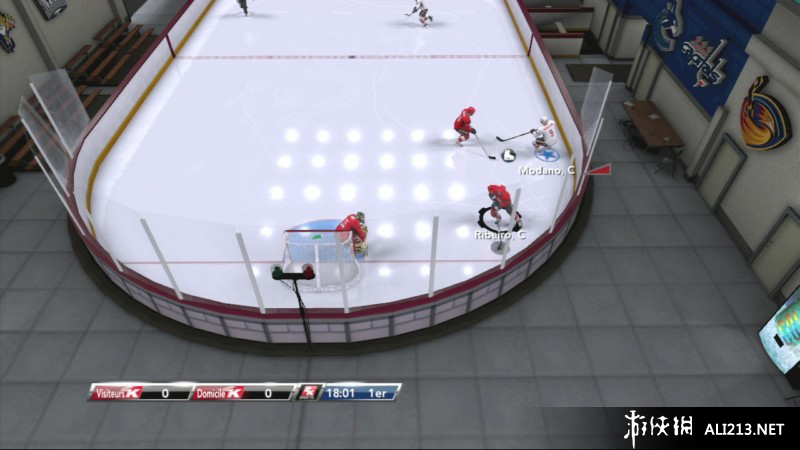 《北美冰球联赛2K9》PS3截图