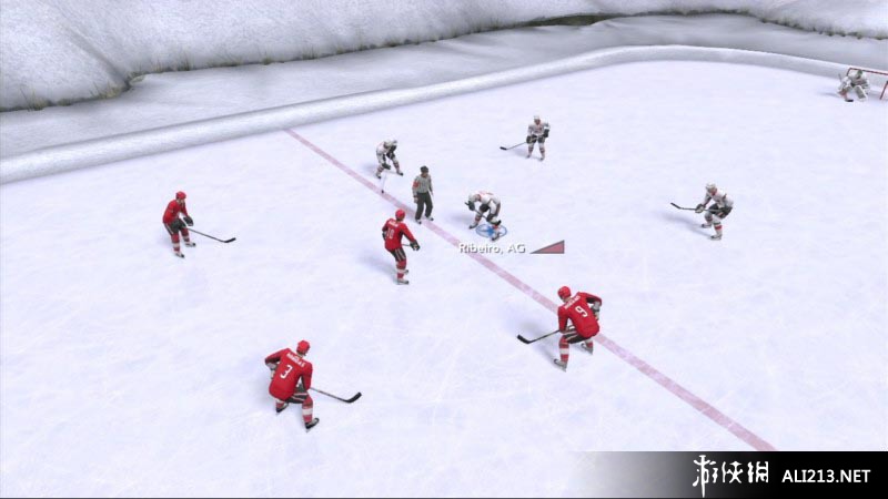《北美冰球联赛2K9》PS3截图