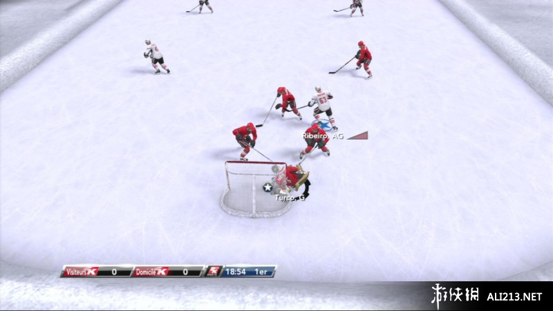 《北美冰球联赛2K9》PS3截图