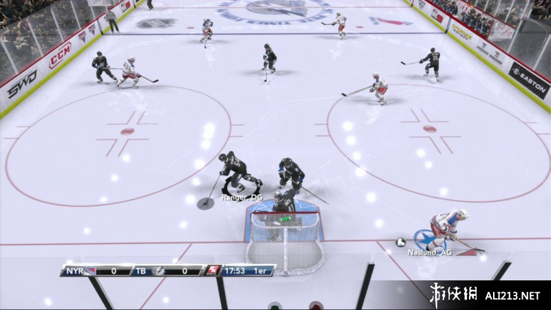 《北美冰球联赛2K9》PS3截图