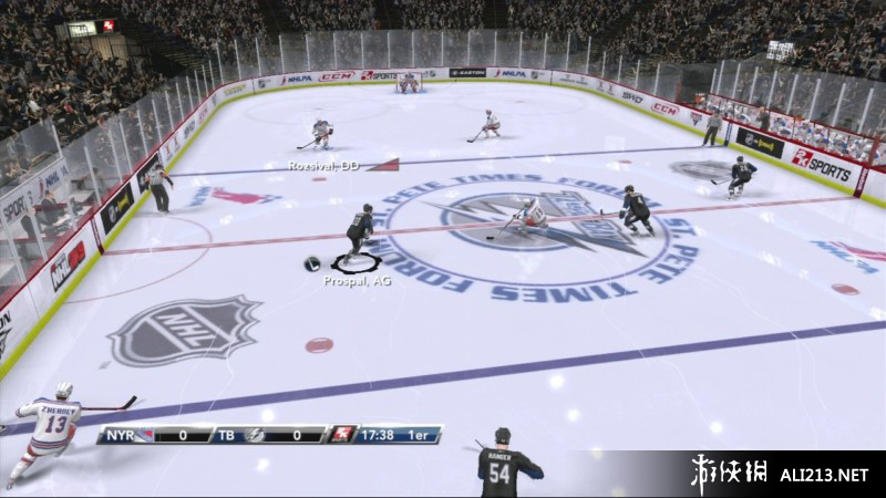 《北美冰球联赛2K9》PS3截图