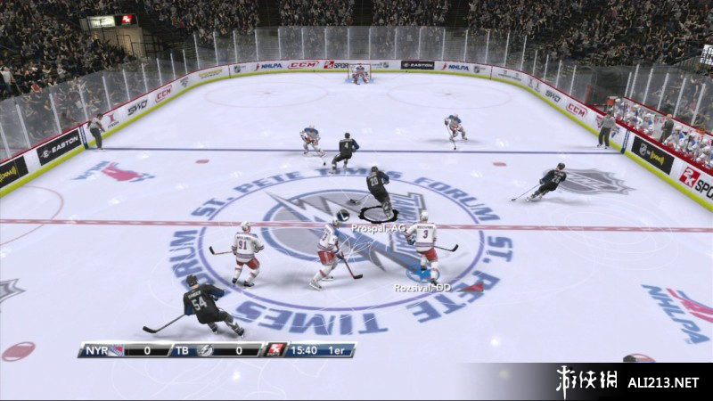 《北美冰球联赛2K9》PS3截图