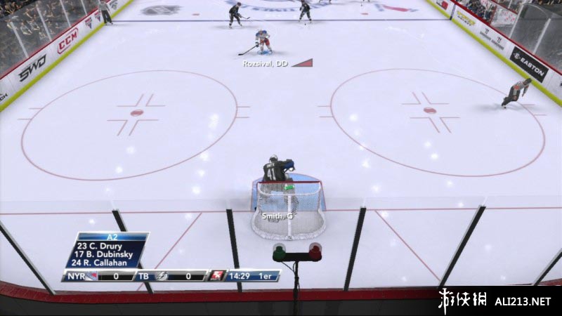《北美冰球联赛2K9》PS3截图