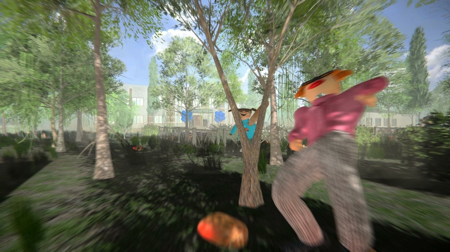 《与蒂莫卡一起度过五晚4：学校》游戏截图