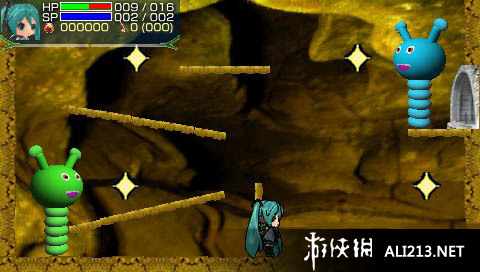 《初音未来冒险记》PSP截图