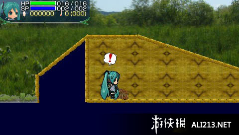 《初音未来冒险记》PSP截图