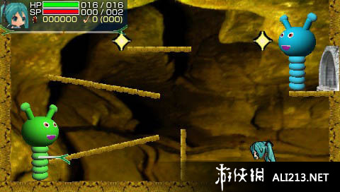 《初音未来冒险记》PSP截图