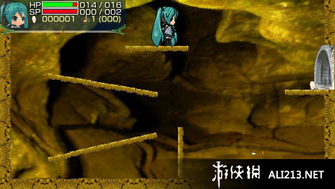 《初音未来冒险记》PSP截图