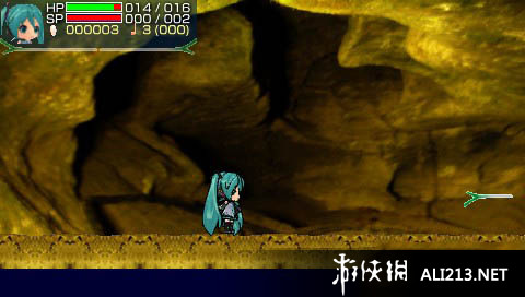 《初音未来冒险记》PSP截图