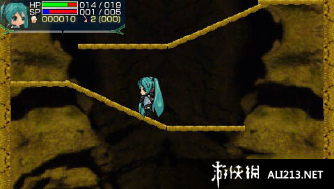 《初音未来冒险记》PSP截图