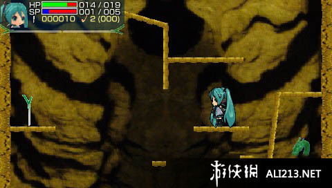 《初音未来冒险记》PSP截图