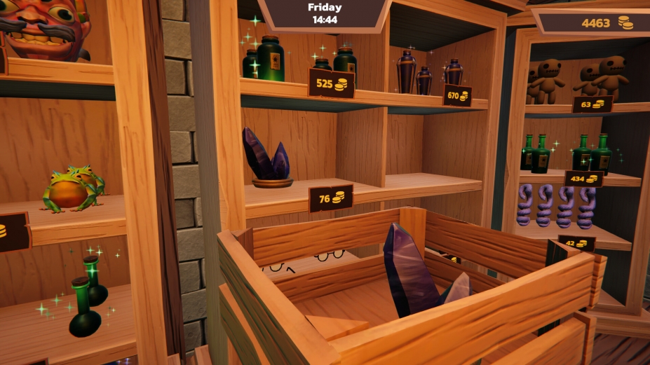 《炼金术商店模拟器》游戏截图