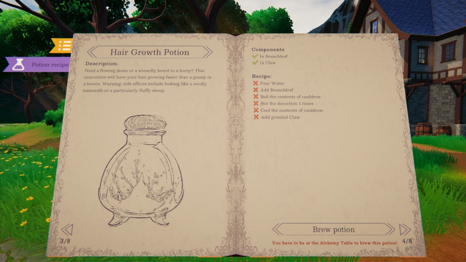 《炼金术商店模拟器》游戏截图