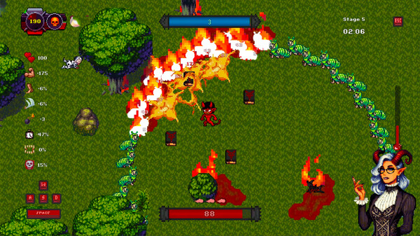 《路西法vs福瑞斯》游戏截图