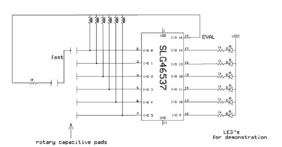 用GreenPAK可配置混合信号IC设计非接触式旋转编码器