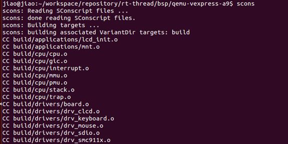 如何在windows和linux平台使用RT-Thread QEMU BSP，并运行RT-ThreadGUI示例