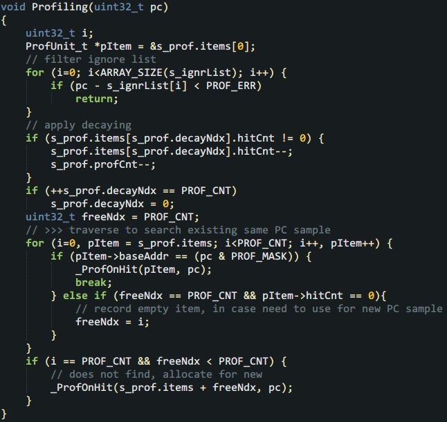 如何简单快速的来打造MCU性能分析利器的详细资料概述