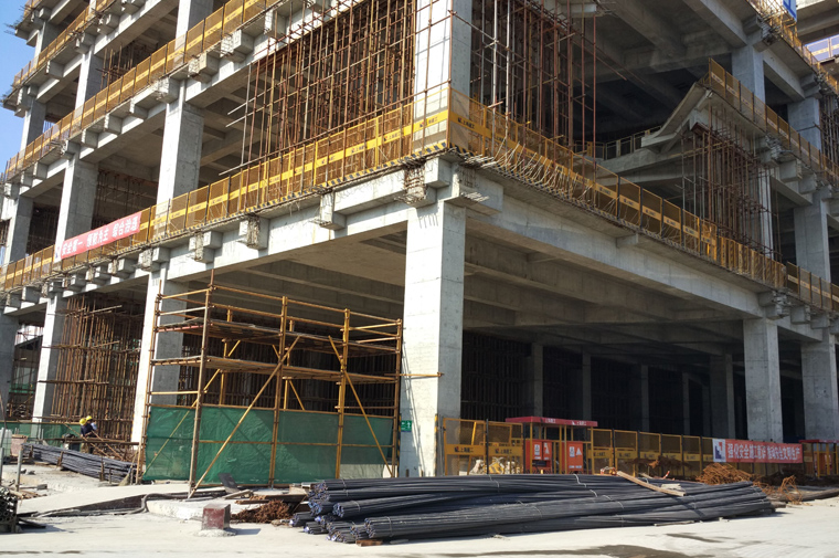 直川倾角传感器在高支模领域的应用