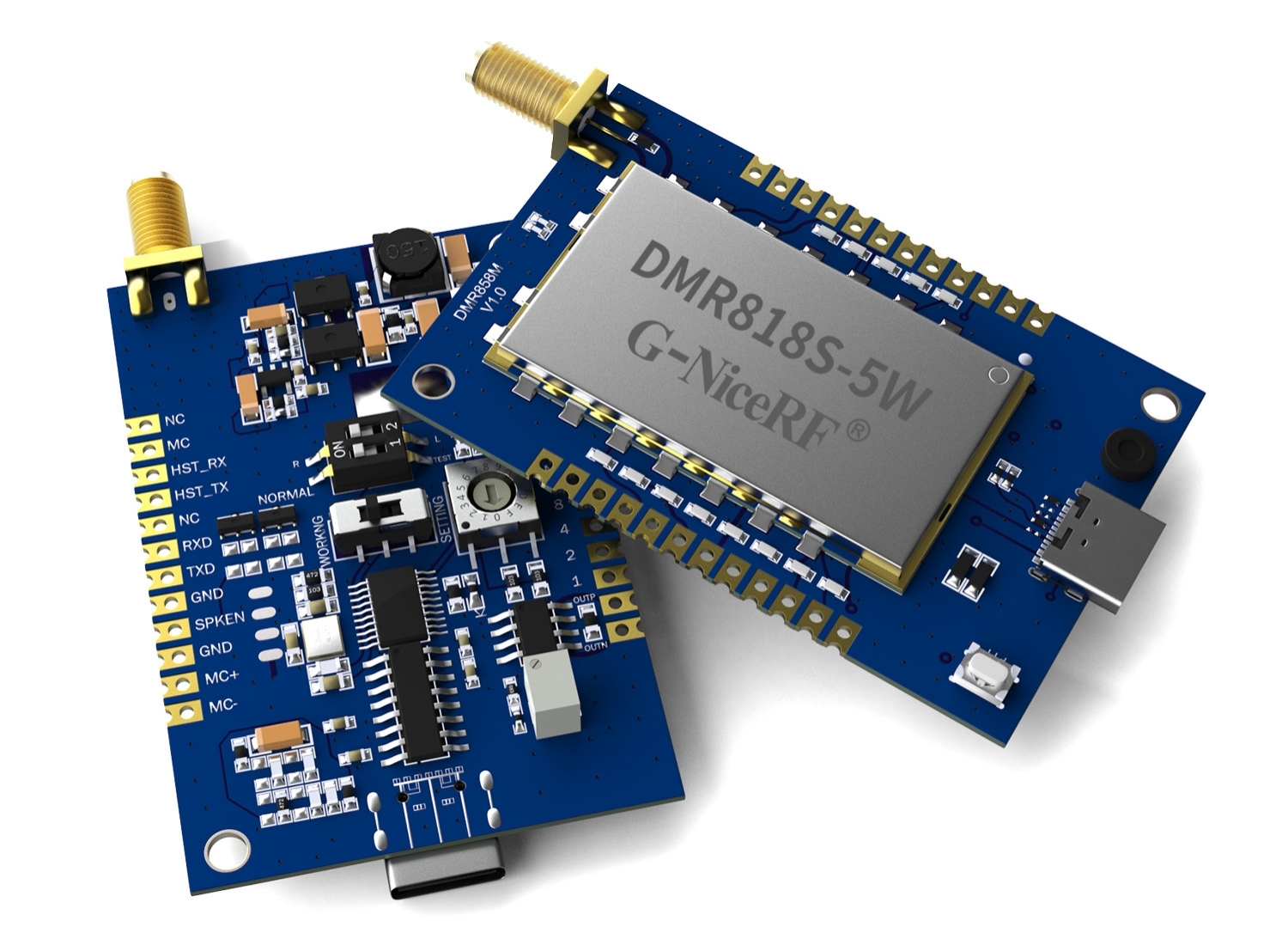 DMR858M数字对讲模块