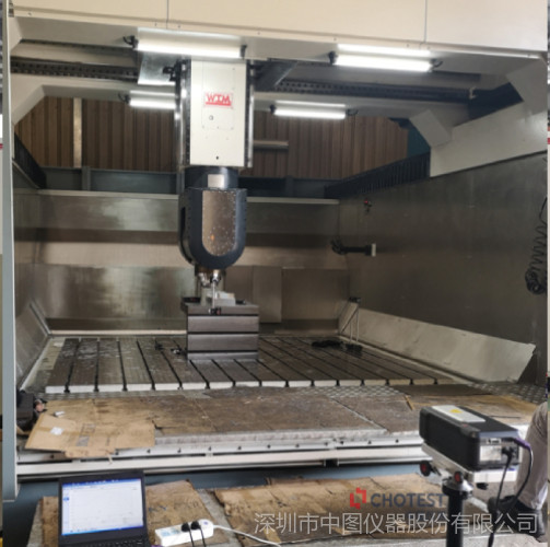 激光干涉仪测量机床直角示例图2