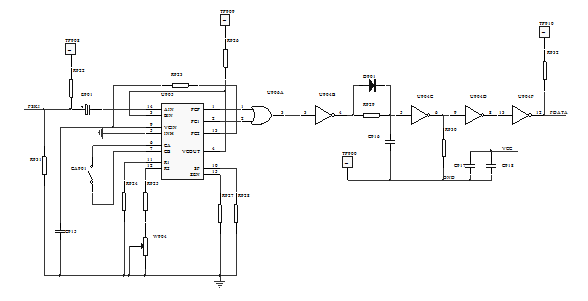 FSK解调电路电原理图