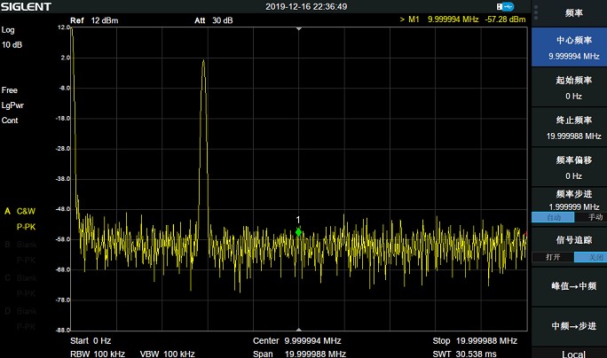 SDS5054X数字荧光示波器和SVA1032X频谱&矢量网络分析仪对比演示