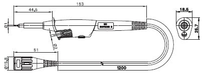 Isoprobe Ⅱ无源电压探头的技术指标及应用特点