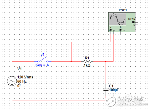 multisim示波器是怎么接的_各个端口表示什么