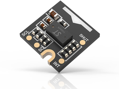 由瑞科慧联（RAK）出品的 ToF 传感器模块 WisBlock RAK12014，采用 ST VL53L0X，后者是世界上最小的 ToF 测距传感器