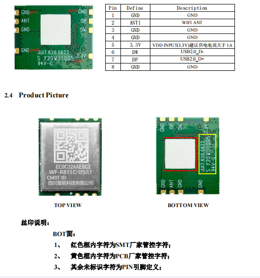 无线WiFi双频模块_RTL8811CU模块的高速率应用介绍图4