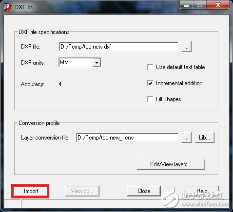 Allegro导入DXF文件的详细步骤