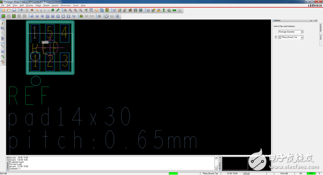 Allegro修改dra封装引脚编号的快捷方式