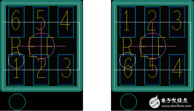 Allegro修改dra封装引脚编号的快捷方式