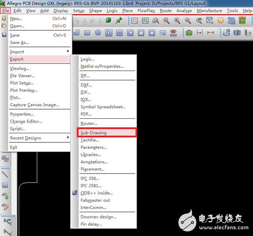 Allegro中导入Outline的方法步骤