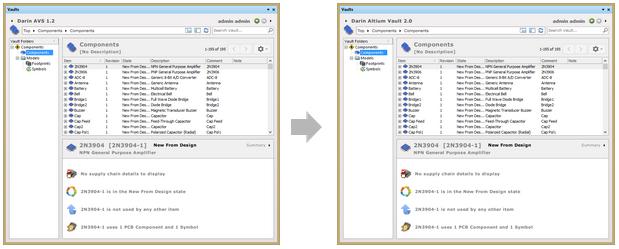 如何将数据传输到最新Altium Vault 2.0